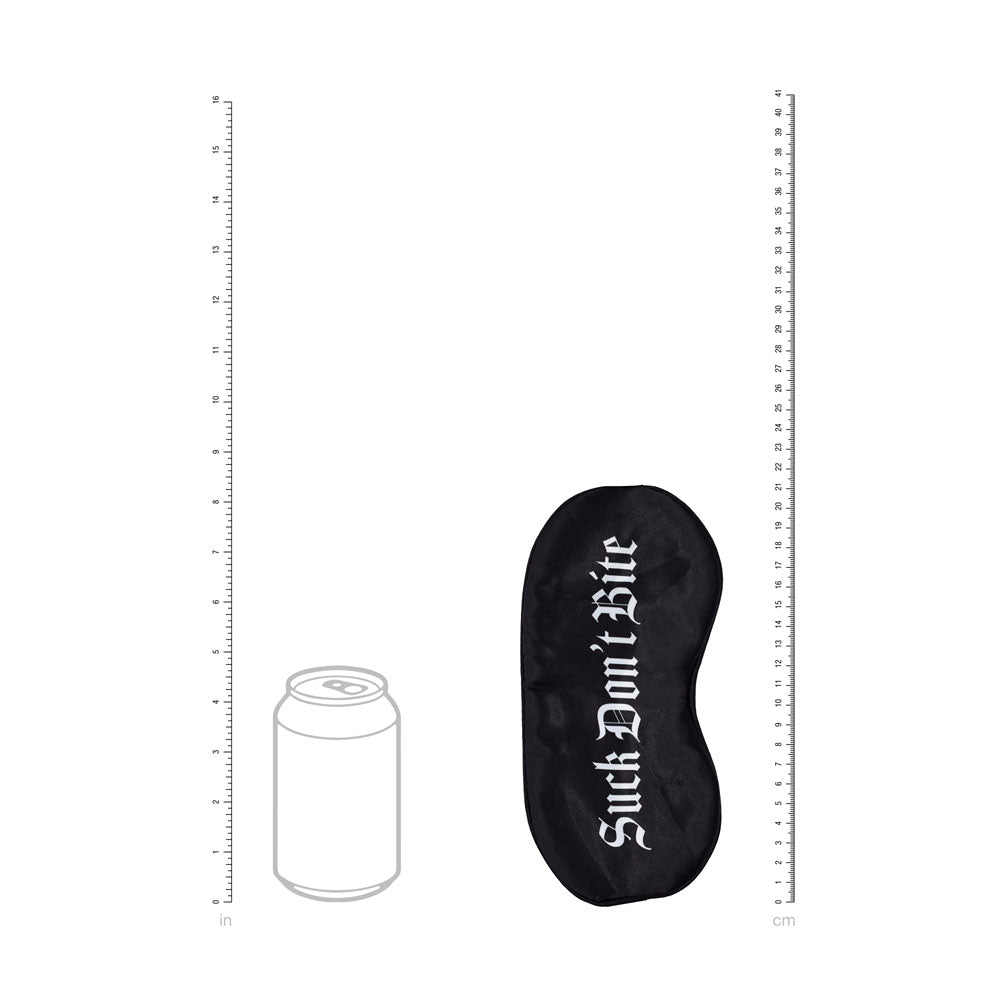 Shots Toys | OUCH! Satin Mask - Suck Don't Bite