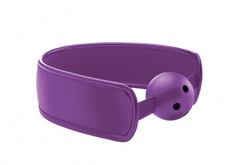 Shots Toys | OUCH! Purple Brace Ball Gag