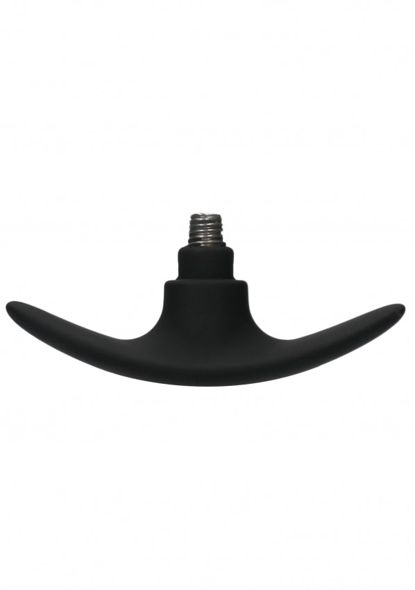 Shots Toys | OUCH! Interchangeable Butt Plug Set - Rounded Large Black