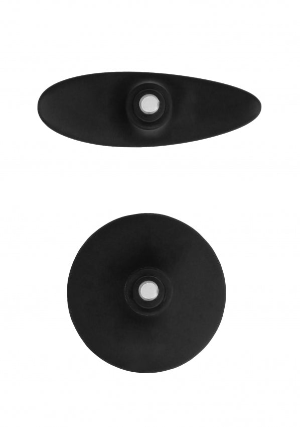 Shots Toys | OUCH! Interchangeable Butt Plug Set - Rounded Large Black