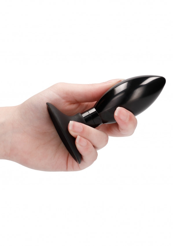 Shots Toys | OUCH! Interchangeable Butt Plug Set - Rounded Large Black