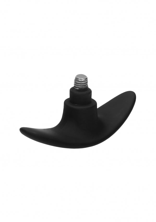 Shots Toys | OUCH! Interchangeable Butt Plug Set - Rounded Large Black