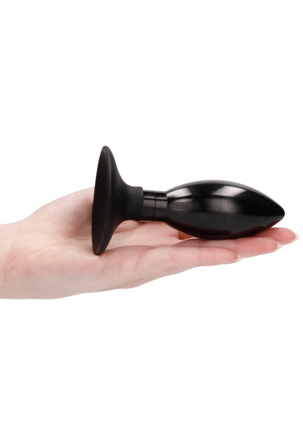 Shots Toys | OUCH! Interchangeable Butt Plug Set - Rounded Large Black
