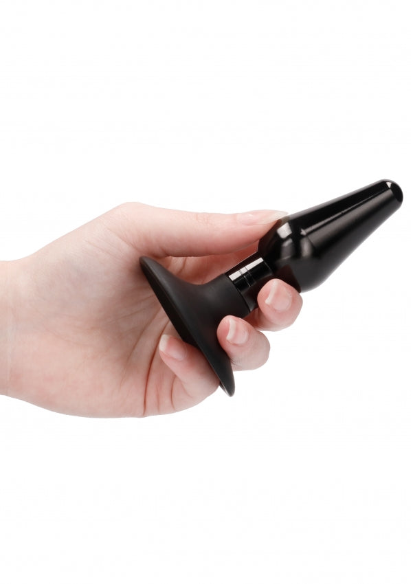 Shots Toys | OUCH! Interchangeable Butt Plug Set - Pointed Medium Black