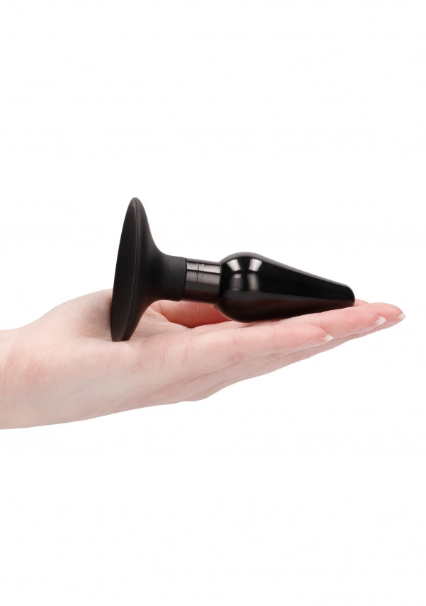 Shots Toys | OUCH! Interchangeable Butt Plug Set - Pointed Medium Black