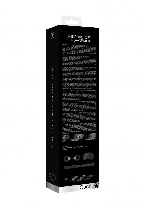 Shots Toys | OUCH! Introductory Bondage Kit #1 Black
