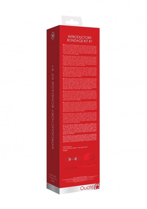 Shots Toys | Ouch! Introductory Bondage Kit #1 Red