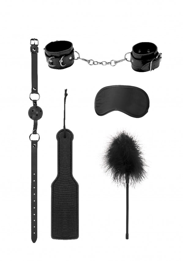 Shots Toys | OUCH! Introductory Bondage Kit #4 Black