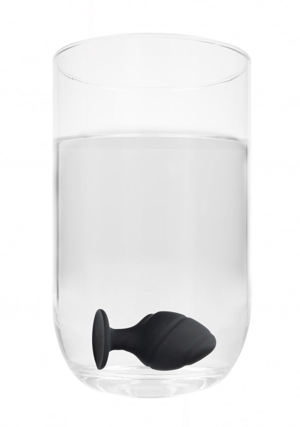 Shots Toys | OUCH! Swirled Butt Plug Set - Black