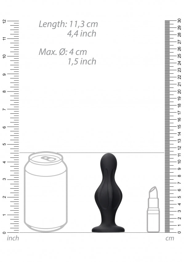 Shots Toys | OUCH! Diamond Shape Butt Plug - Black