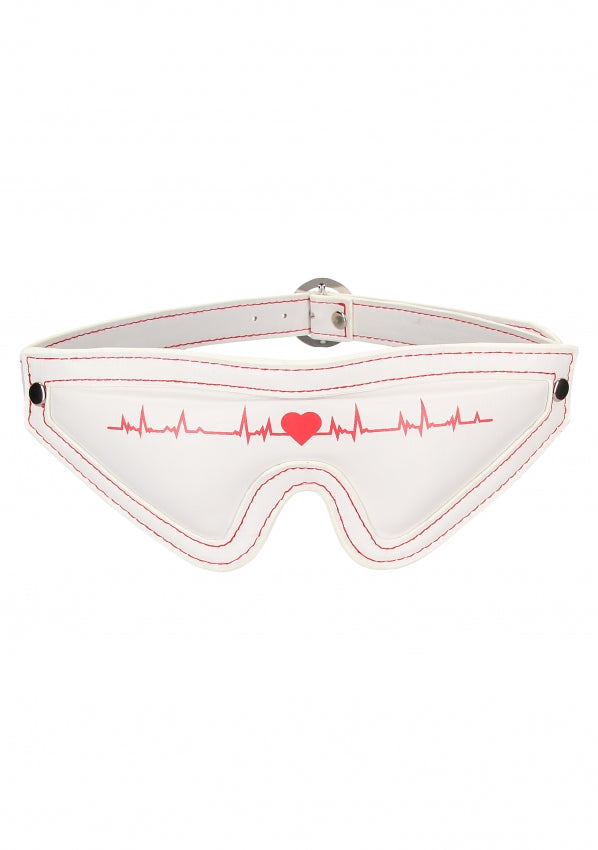 Shots Toys | Ouch! Eye-Mask - Nurse Theme - White