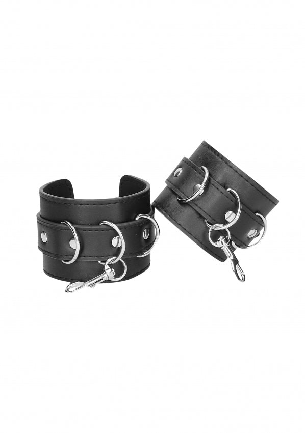 Shots Toys | OUCH! Bonded Leather Hogtie With Hand and Ankle Cuffs