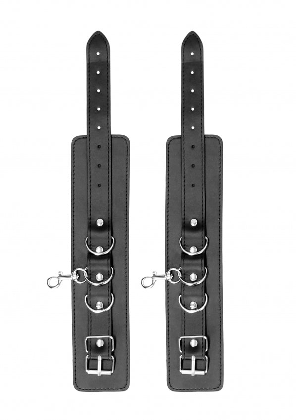Shots Toys | OUCH! Bonded Leather Hogtie With Hand and Ankle Cuffs