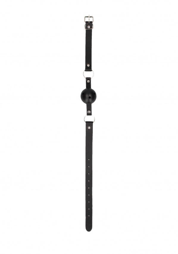 Shots Toys | OUCH! Breathable Ball Gag - With Bonded Leather Straps