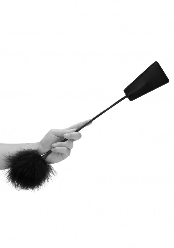 Shots Toys | OUCH! Crop with Feather Tickler
