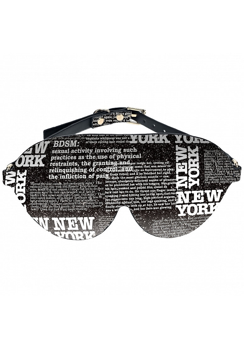 Shots Toys | Ouch! NY Collection - Blindfold - Black