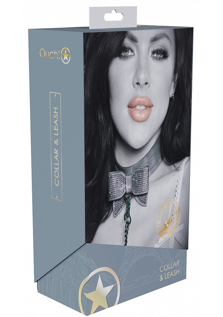 Shots Toys | Paris Collection - Collar with Leash - Black