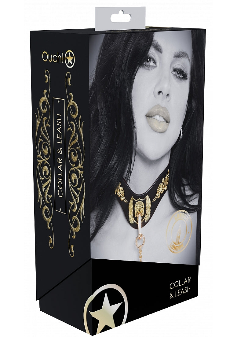 Shots Toys | Ouch! London Collection - Collar with Leash