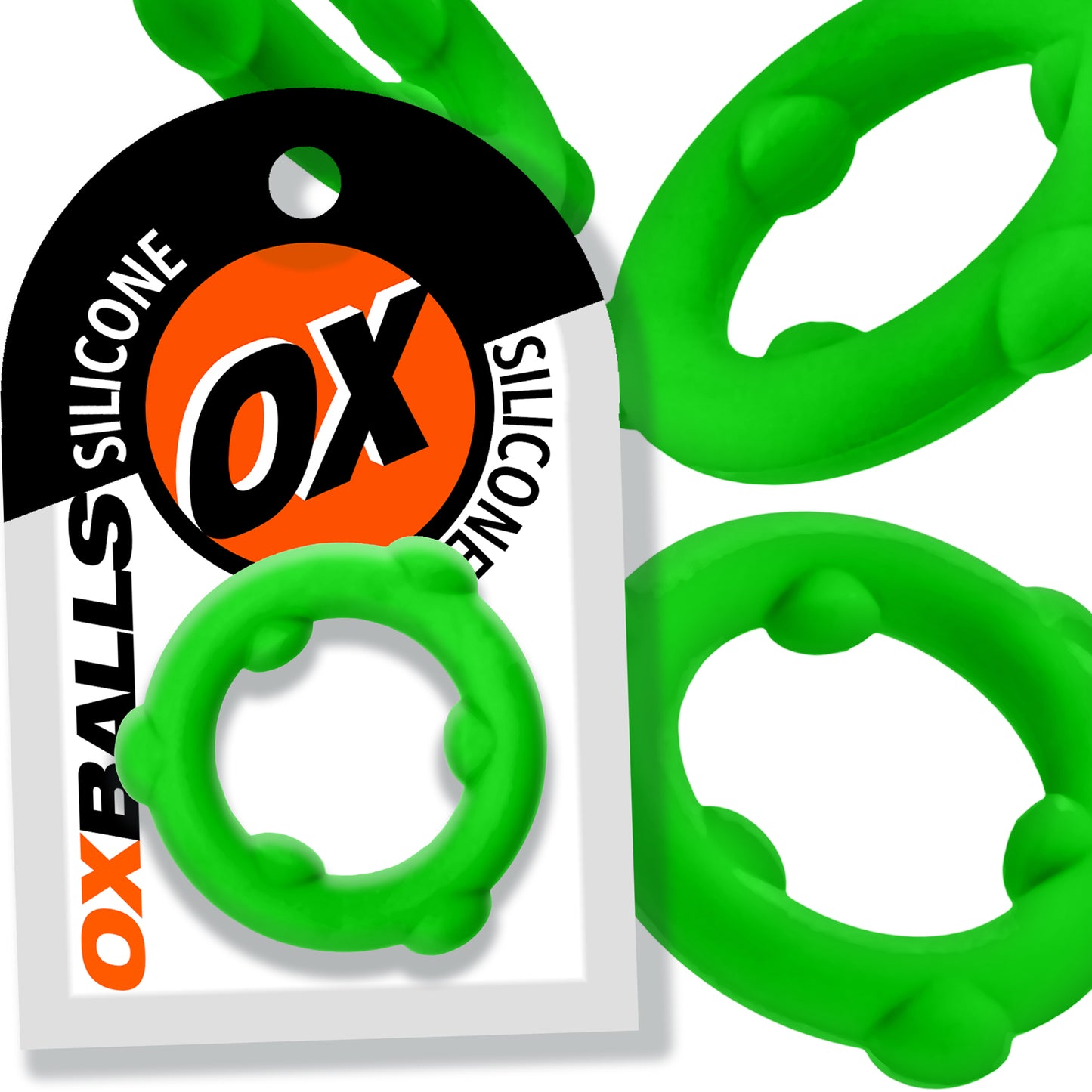 OxBalls Spinner Silicone Ring Frog