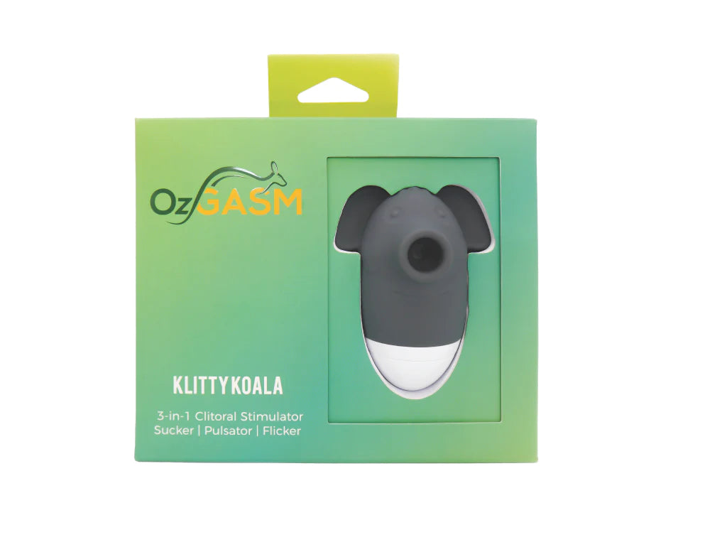AAPD | OzGasm KLITTY KOALA 3-in-1 Clitoral Stimulator Sucker Flicker Pulsator
