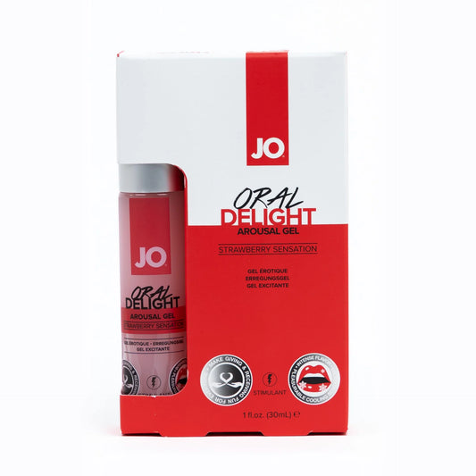 JO Oral Delight - Strawberry Sensation 1oz/30ml