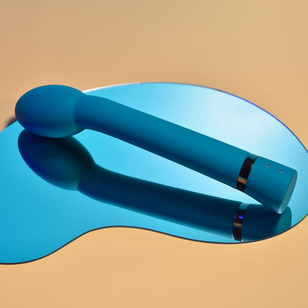 Playboy Pleasure ON THE SPOT Blue 21.6cm USB Rechargeable G-Spot Vibrator