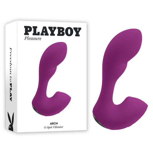 Playboy Pleasure ARCH Purple 14.1cm USB Rechargeable G-Spot Vibrator