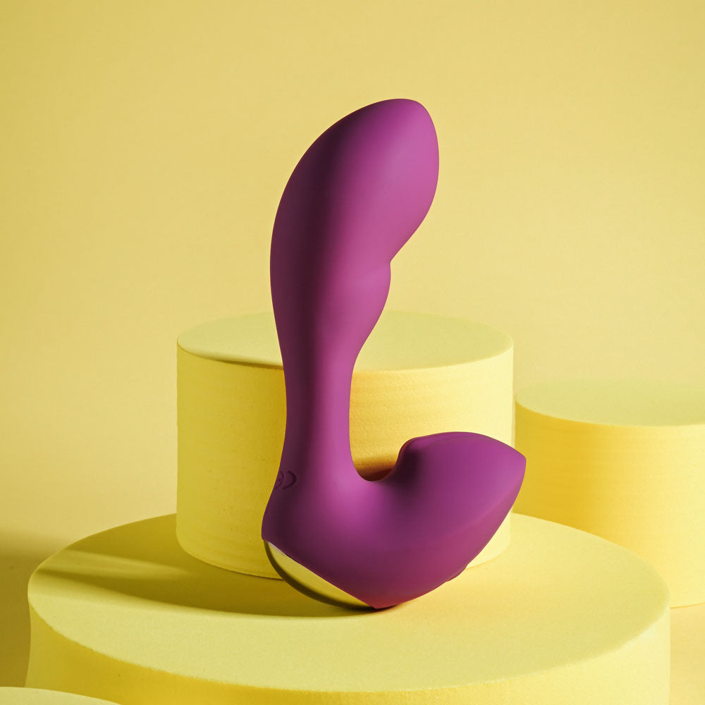Playboy Pleasure ARCH Purple 14.1cm USB Rechargeable G-Spot Vibrator