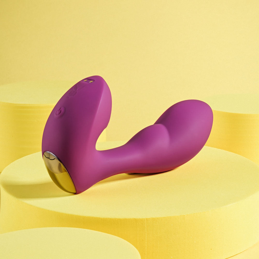 Playboy Pleasure ARCH Purple 14.1cm USB Rechargeable G-Spot Vibrator