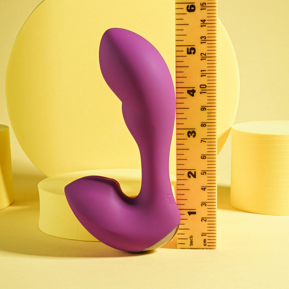 Playboy Pleasure ARCH Purple 14.1cm USB Rechargeable G-Spot Vibrator