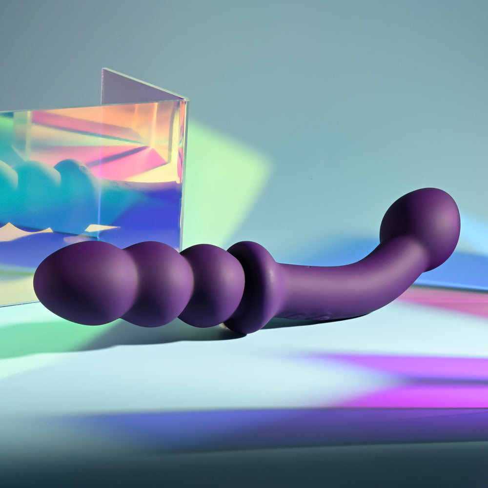 Playboy Pleasure THE SEEKER Purple 20.3cm USB Rechargeable Double Ended Vibrator