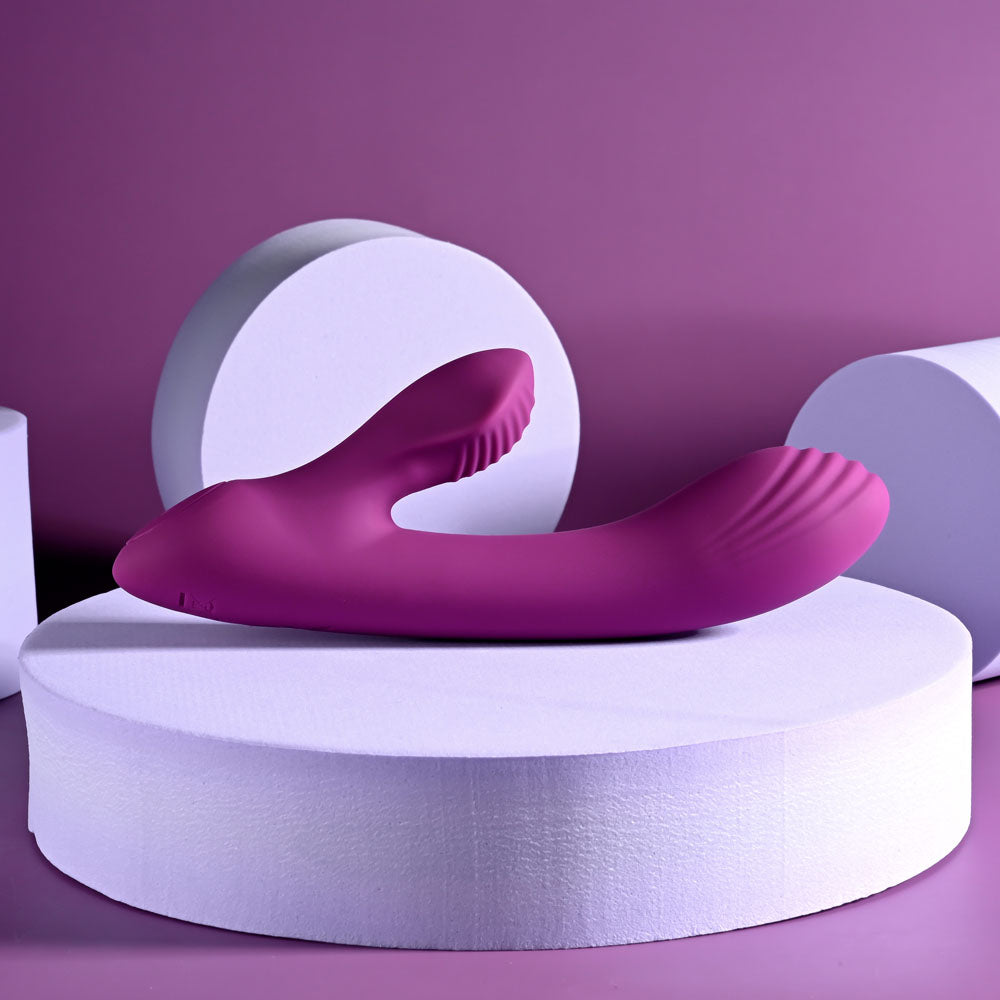 Playboy Pleasure BITTY BUNNY Purple 14.7cm USB Rechargeable Rabbit Vibrator