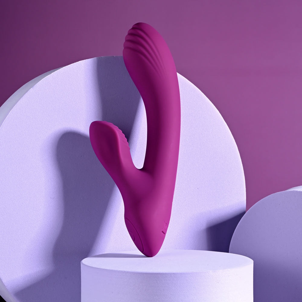 Playboy Pleasure BITTY BUNNY Purple 14.7cm USB Rechargeable Rabbit Vibrator