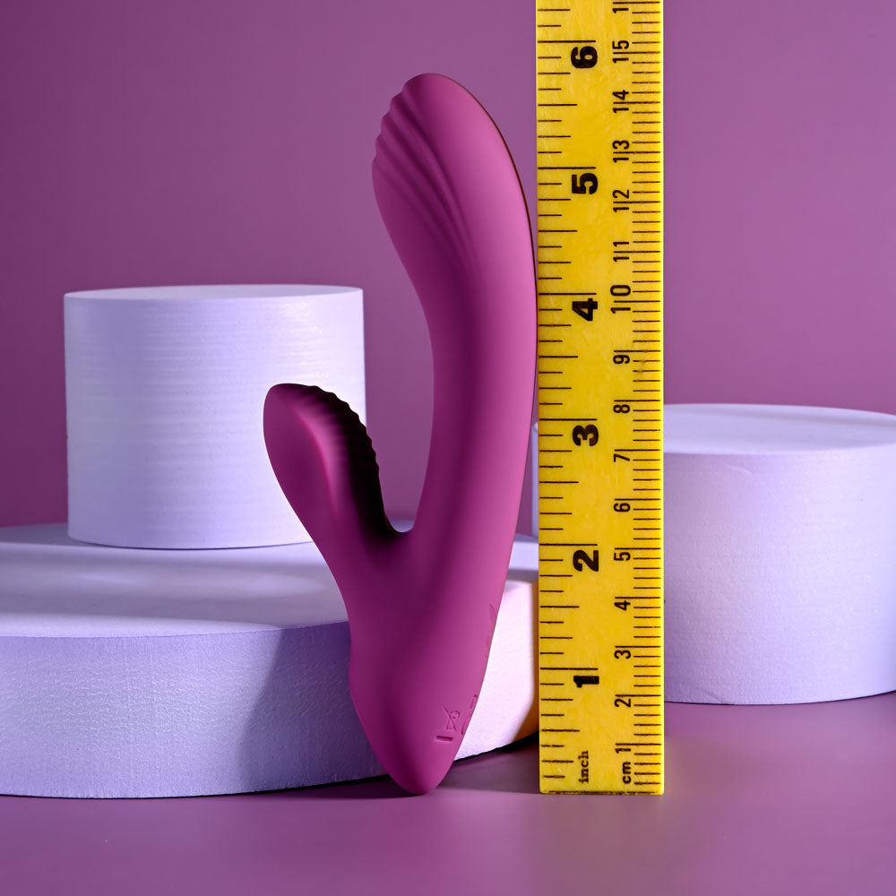 Playboy Pleasure BITTY BUNNY Purple 14.7cm USB Rechargeable Rabbit Vibrator