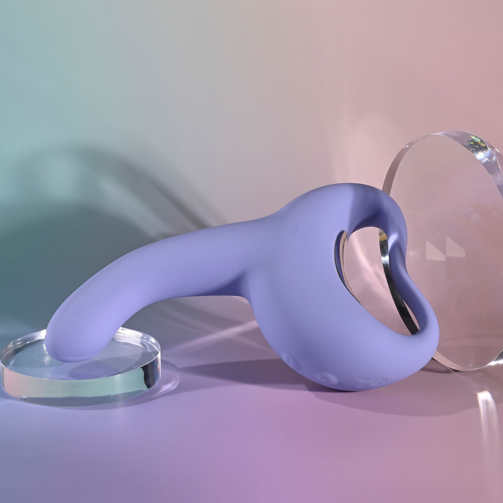 Playboy Pleasure NICE TO MEET YOU Purple 19.5cm Come-Hither Vibrator