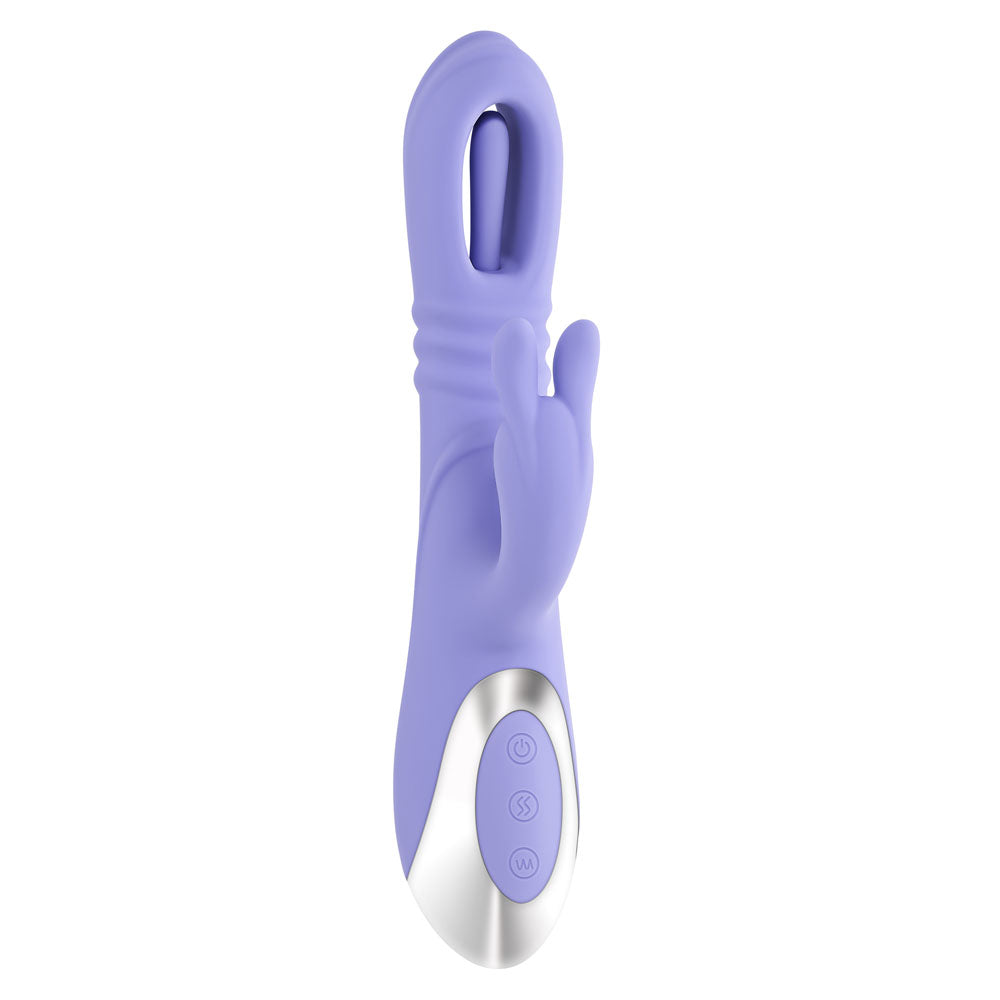 Playboy Pleasure TAP ME IN Thrusting Flapping Rabbit Vibrator
