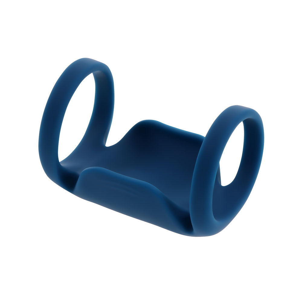 Playboy Pleasure JET PACK - Dark Blue USB Rechargeable Vibrating Penis Harness