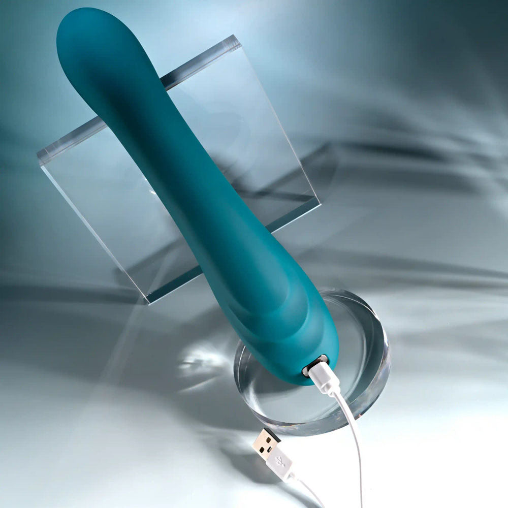 Playboy Pleasure AURELIE Green 22.7cm Vibrator with Internal Flicker
