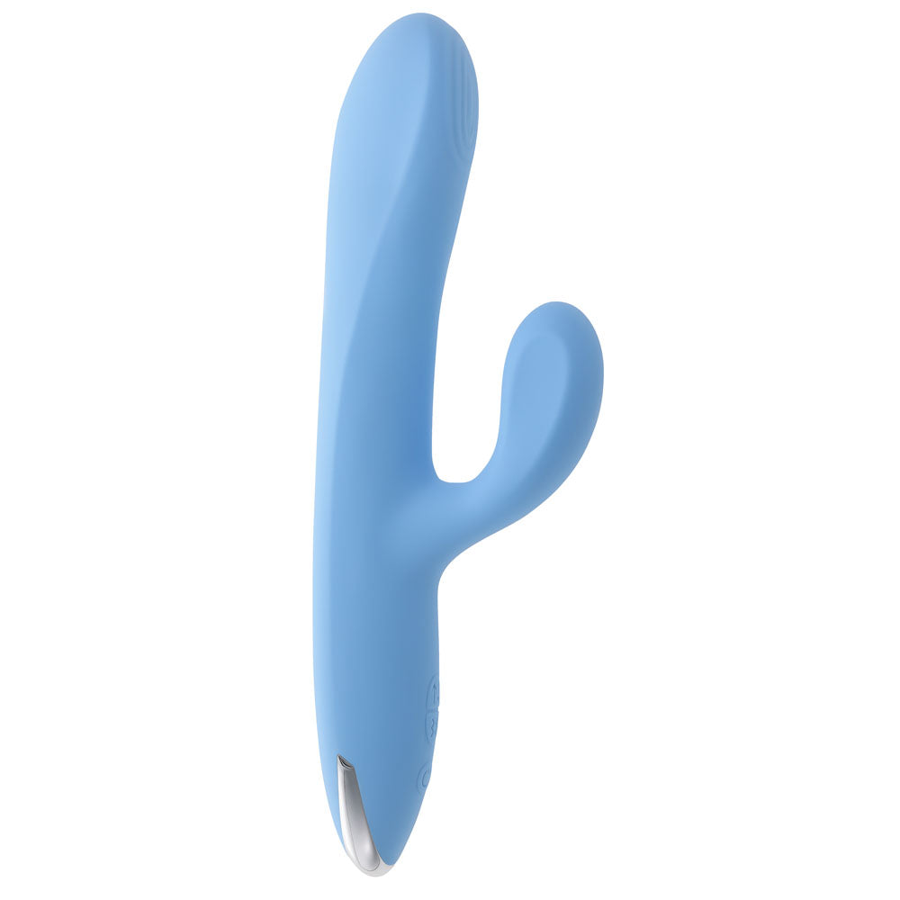 Playboy Pleasure UP AND AWAY Blue 26.7cm Rabbit Vibrator