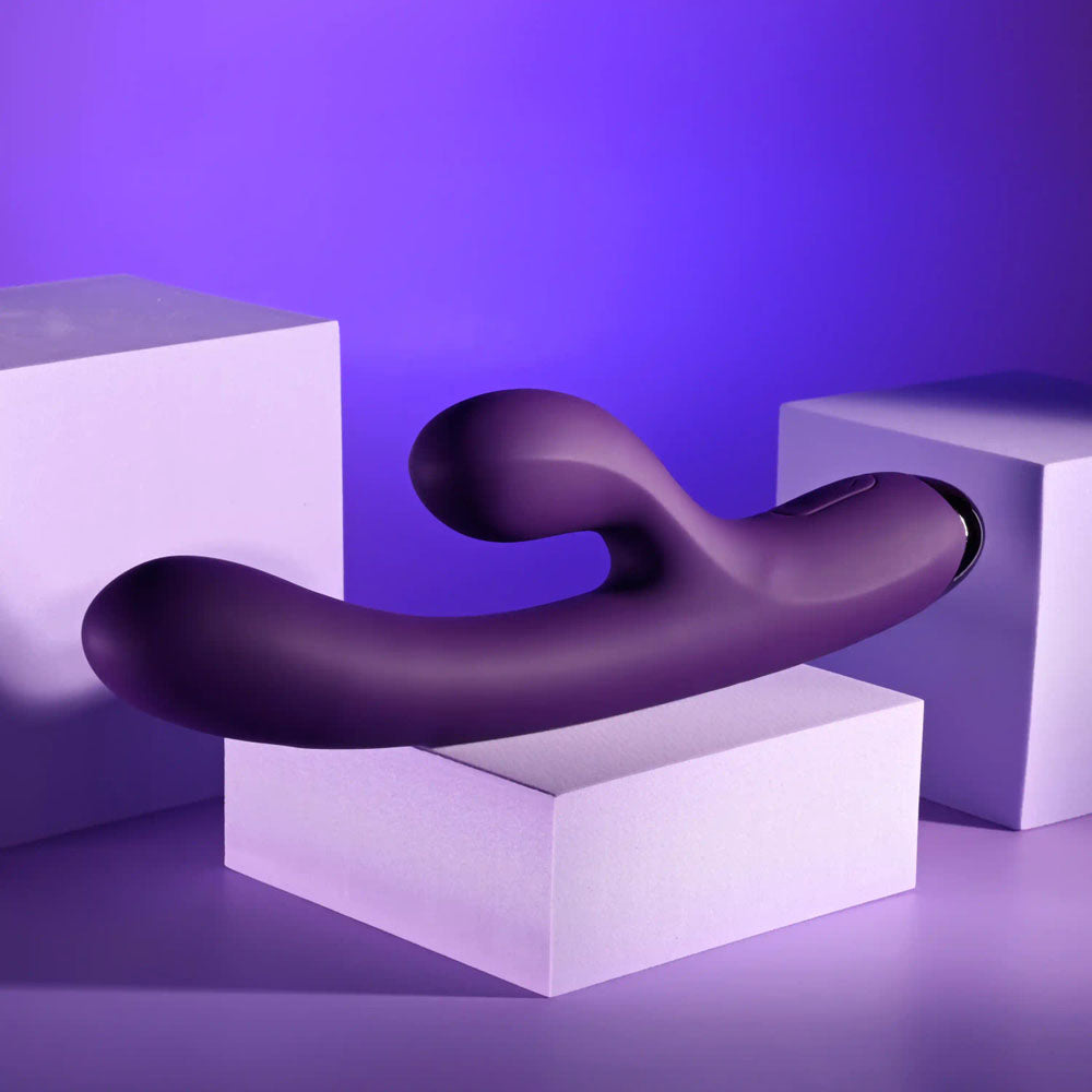Playboy Pleasure NEW CRUSH Purple 20.6cm Rabbit Vibrator