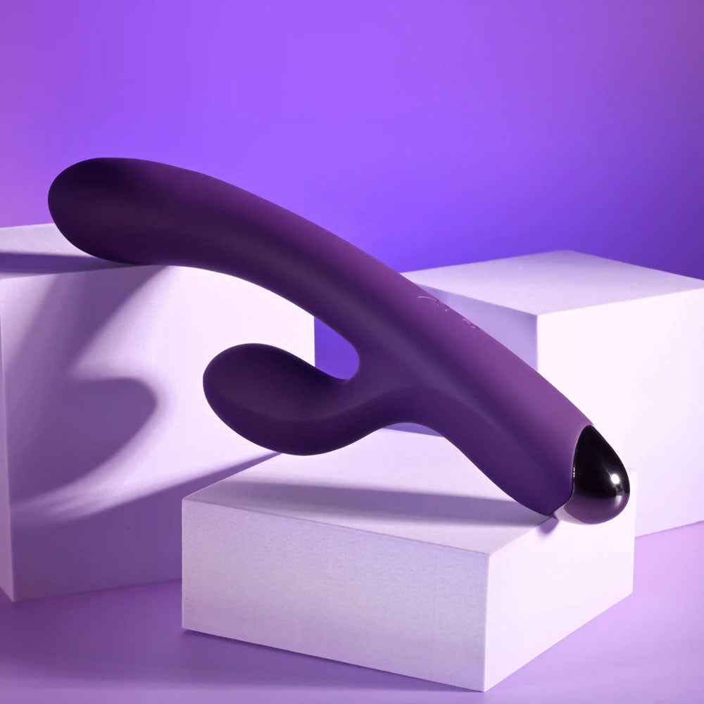 Playboy Pleasure NEW CRUSH Purple 20.6cm Rabbit Vibrator