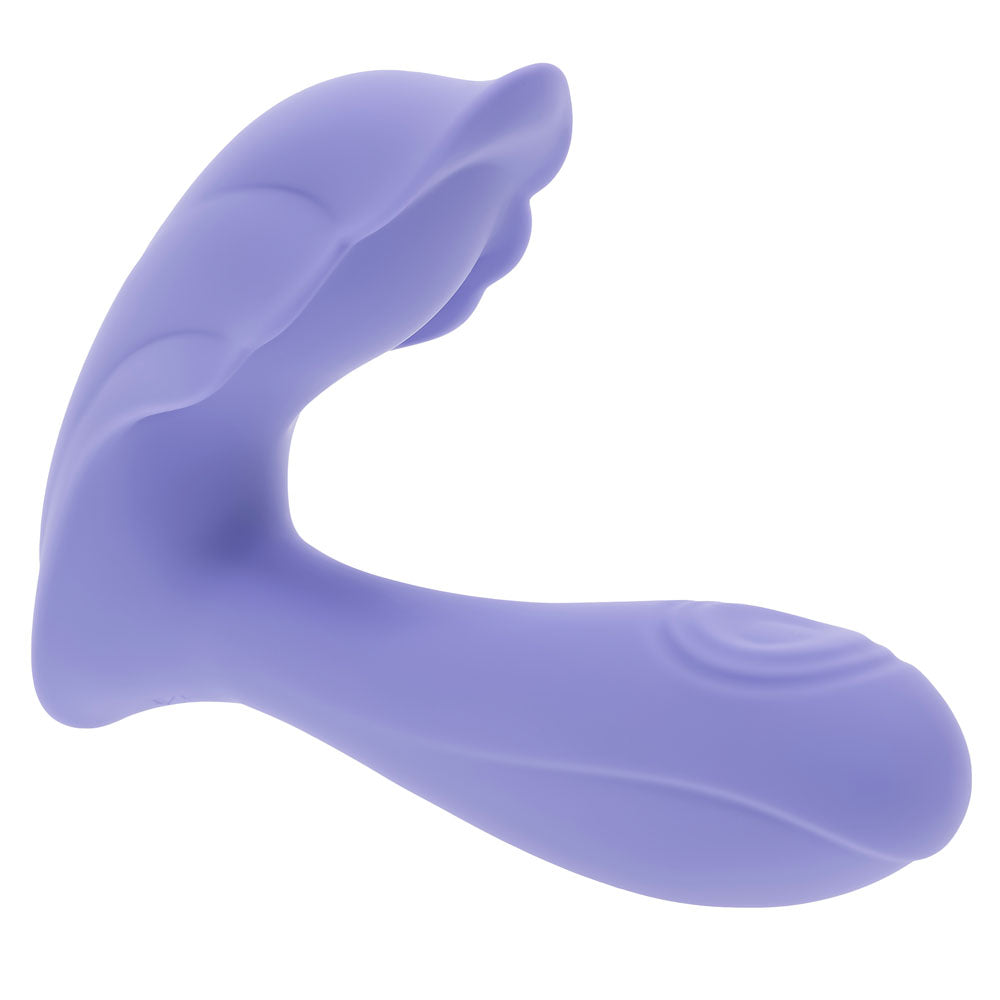 Playboy Pleasure LILAC FANTASY - Purple 13.5cm Tapping Vibrator with Remote