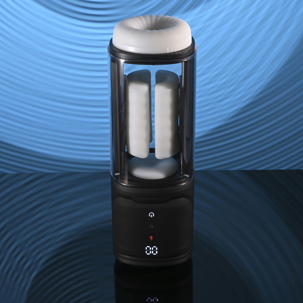 Playboy Pleasure SIDE PIECE - Warming Vibrating Auto Stroker