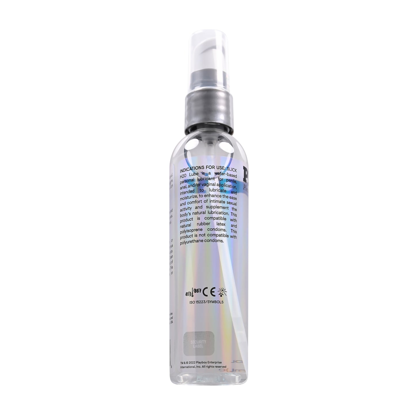 Playboy Pleasure SLICK H2O Water Based Lubricant 120ml