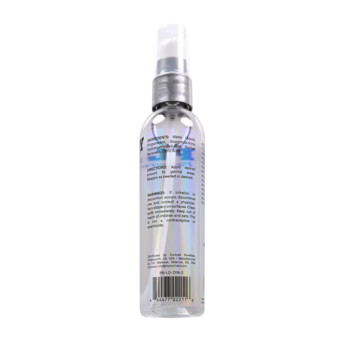 Playboy Pleasure SLICK H2O Water Based Lubricant 120ml