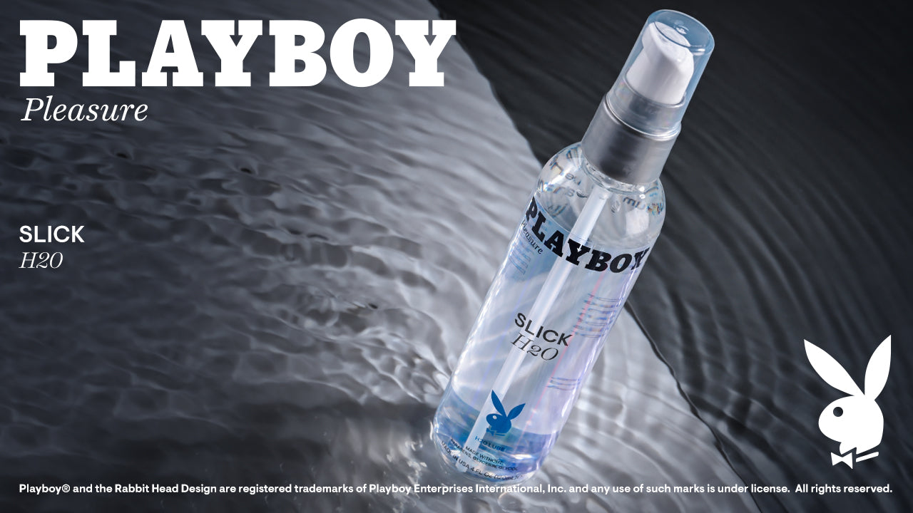 Playboy Pleasure SLICK H2O Water Based Lubricant 120ml