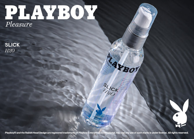 Playboy Pleasure SLICK H2O Water Based Lubricant 120ml