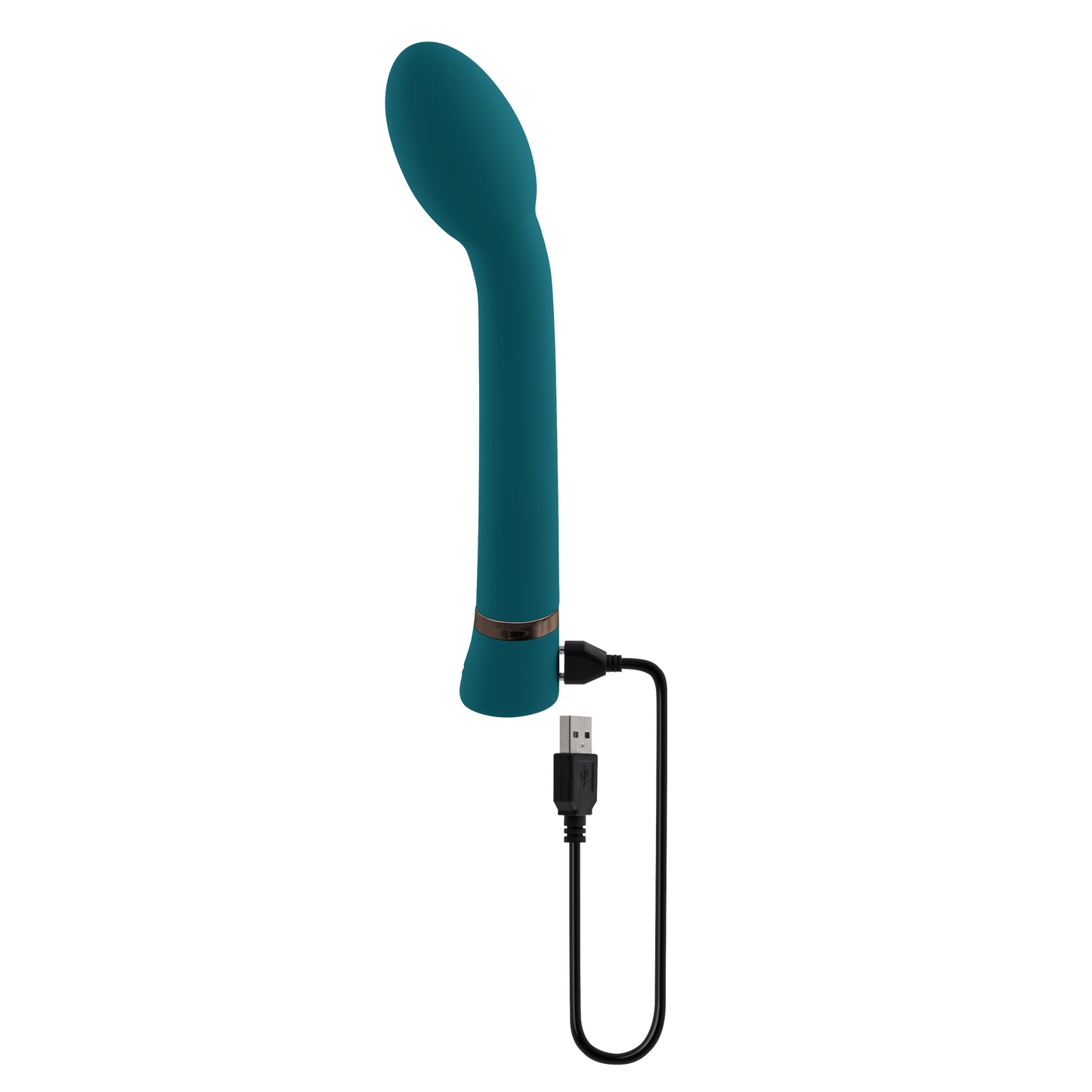 Playboy Pleasure ON THE SPOT Blue 21.6cm USB Rechargeable G-Spot Vibrator