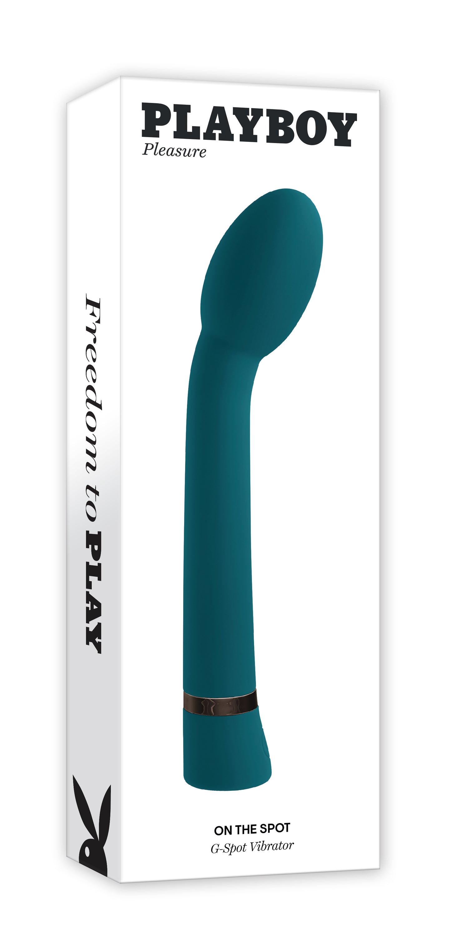Playboy Pleasure ON THE SPOT Blue 21.6cm USB Rechargeable G-Spot Vibrator