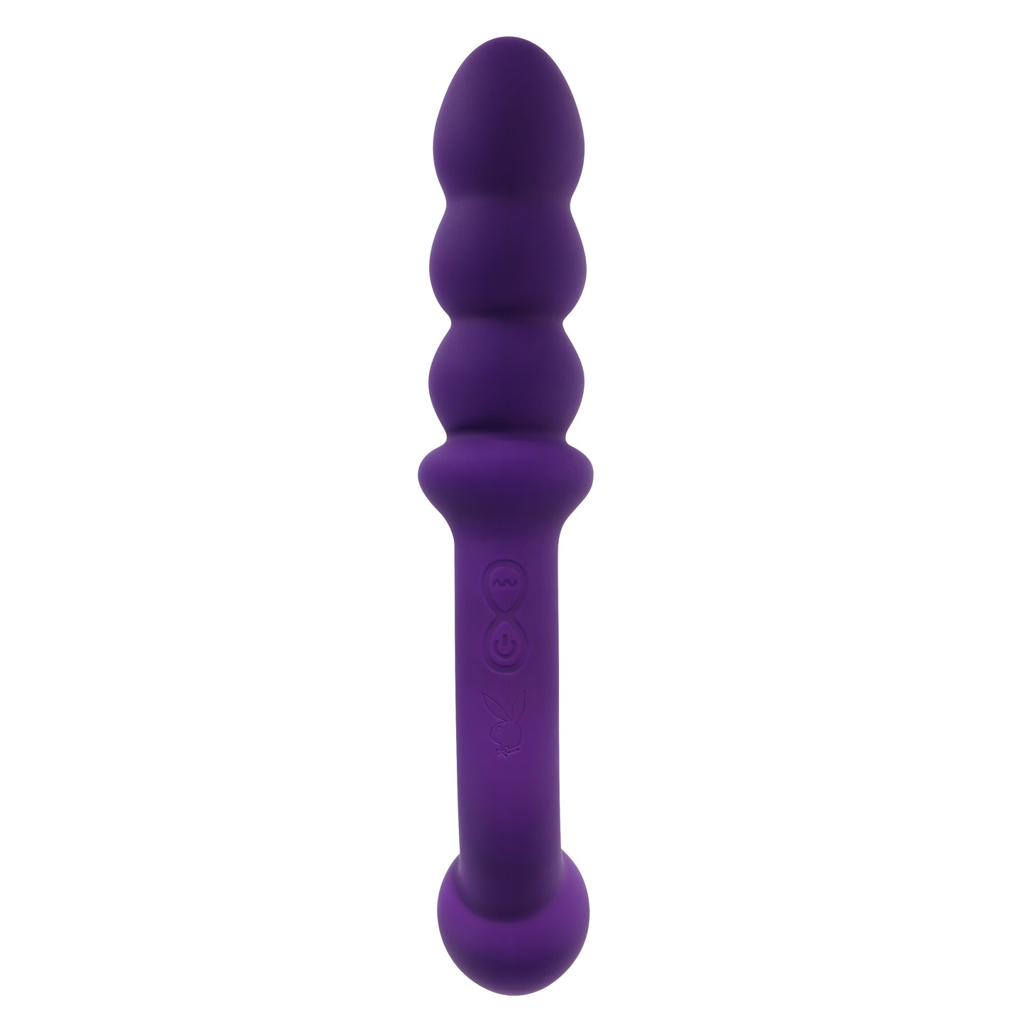 Playboy Pleasure THE SEEKER Purple 20.3cm USB Rechargeable Double Ended Vibrator